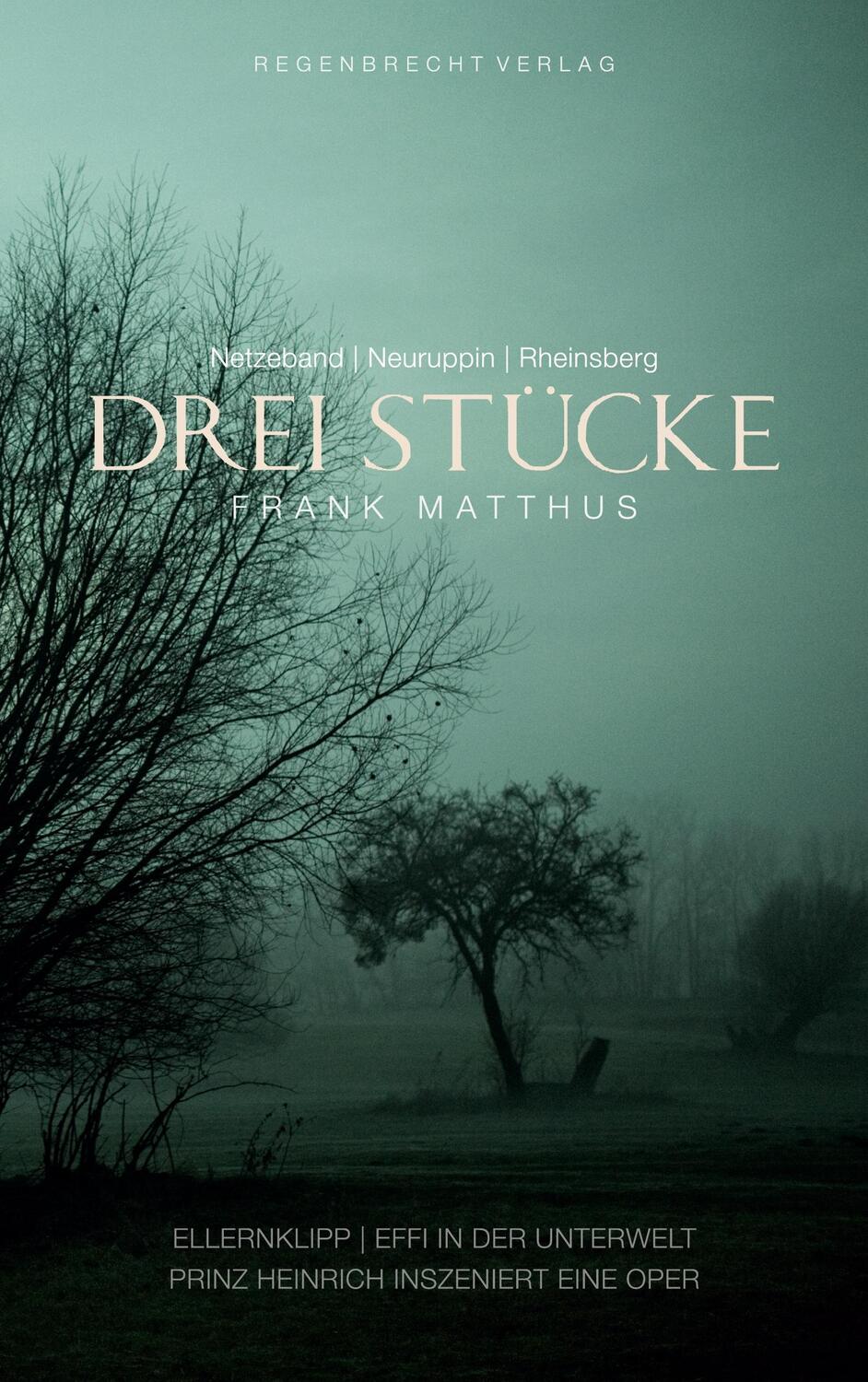 Cover: 9783948741020 | Drei Stücke | Frank Matthus | Taschenbuch | Paperback | 260 S. | 2020