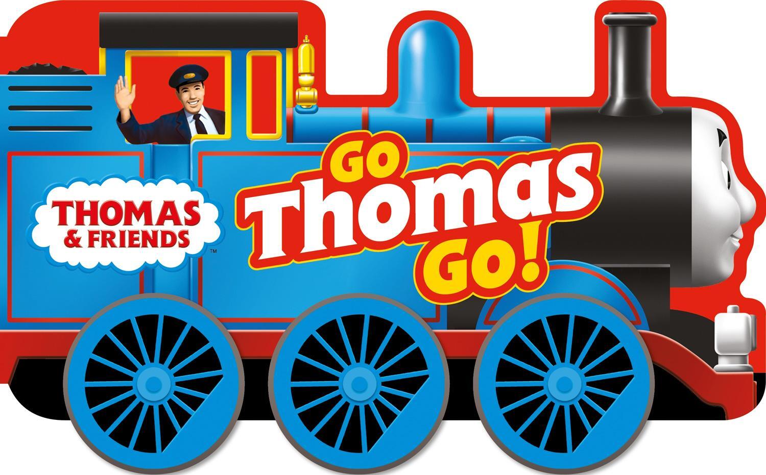 Cover: 9781405296809 | Thomas &amp; Friends: Go Thomas, Go! (a shaped board book with wheels)
