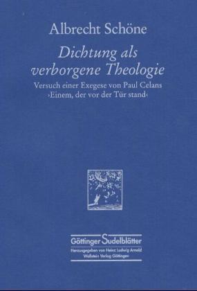 Cover: 9783892444947 | Dichtung als verborgene Theologie (2. erweiterte und überarbeitete...