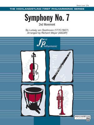 Cover: 9781470650322 | Symphony No. 7 | 2nd Movement, Conductor Score &amp; Parts | Beethoven