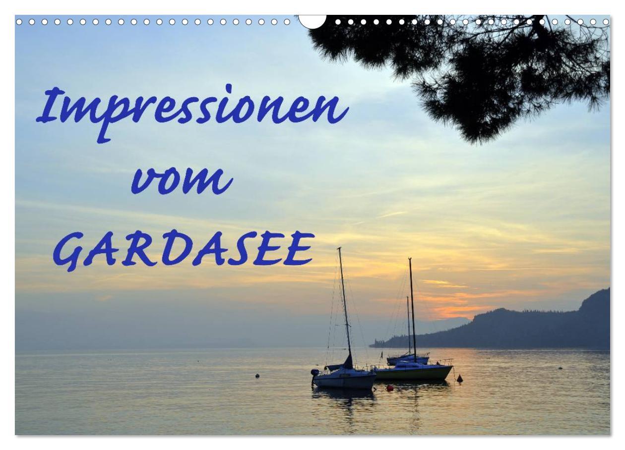 Cover: 9783435695003 | Impressionen vom Gardasee (Wandkalender 2025 DIN A3 quer), CALVENDO...