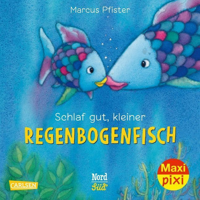 Cover: 9783551032447 | Schlaf gut, kleiner Regenbogenfisch | Marcus Pfister | Taschenbuch