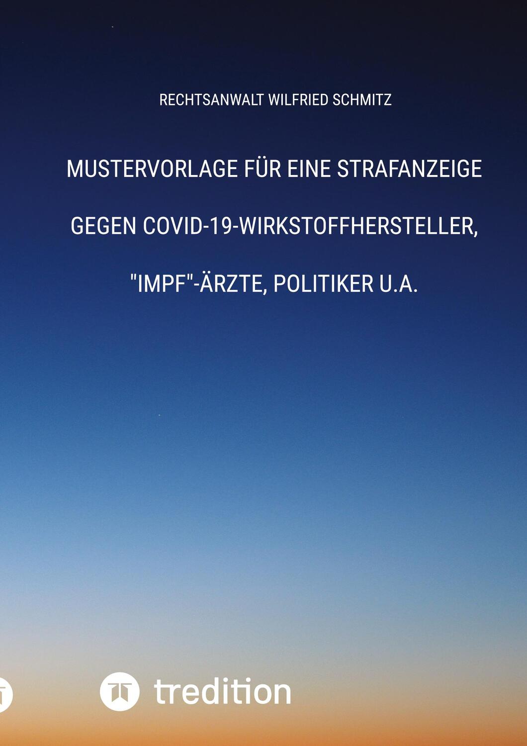 Cover: 9783384295392 | Mustervorlage für eine Strafanzeige gegen...