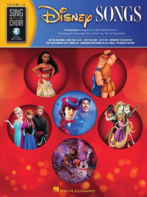 Cover: 9781540059703 | Disney Songs | Sing with the Choir Volume 18 | Sing with the Choir
