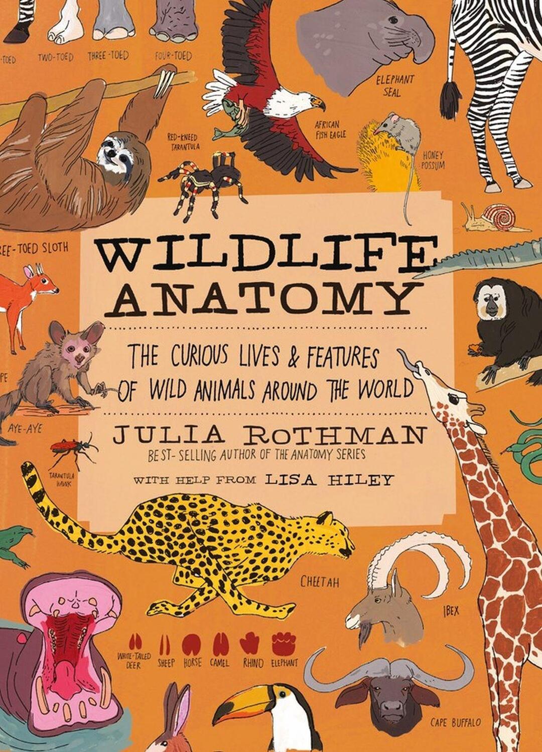 Cover: 9781635863888 | Wildlife Anatomy: The Curious Lives & Features of Wild Animals...