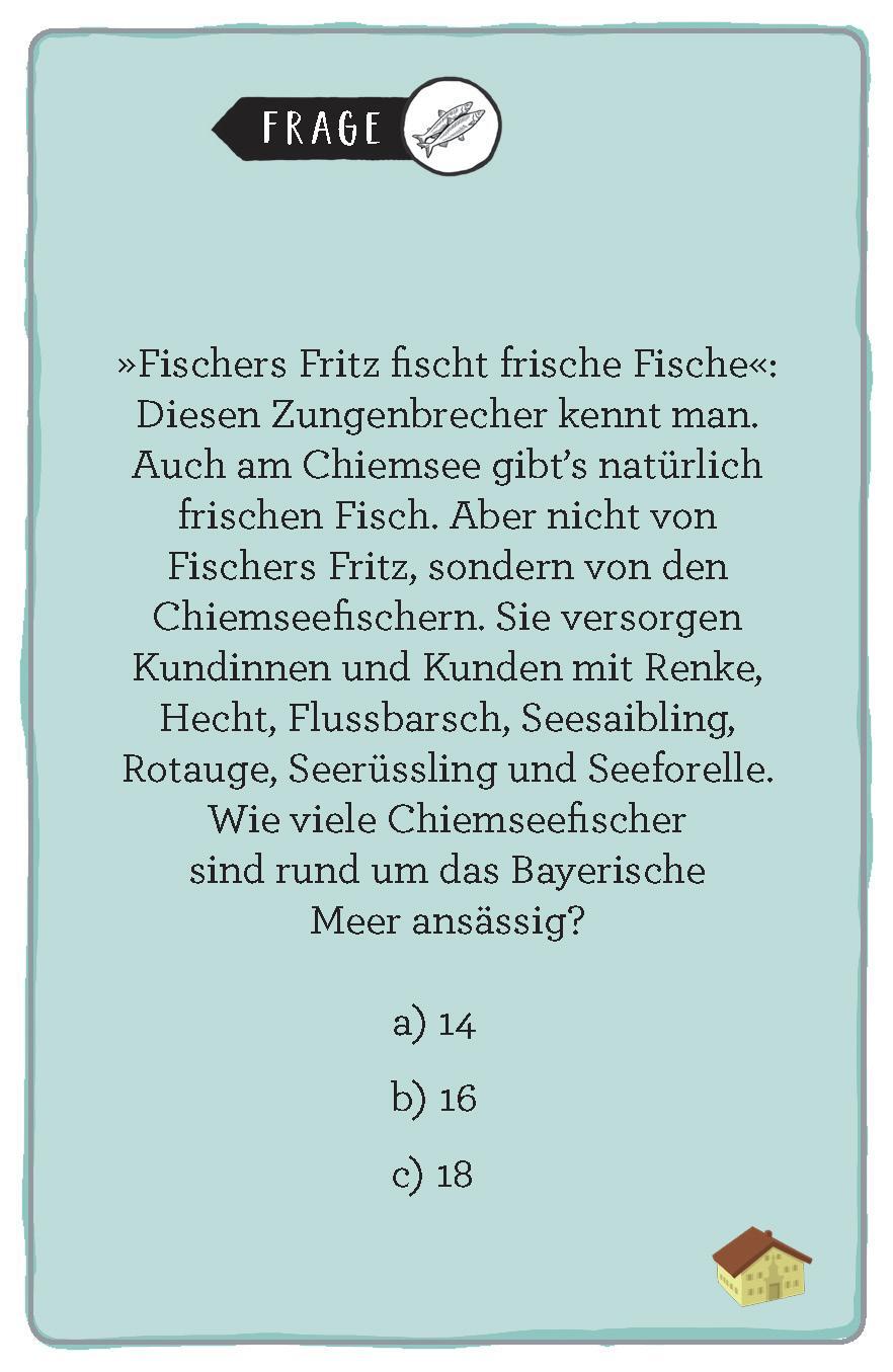 Bild: 9783899784190 | Chiemsee | Das Heimat-Quiz | Andrea Hesse (u. a.) | Taschenbuch | 2022