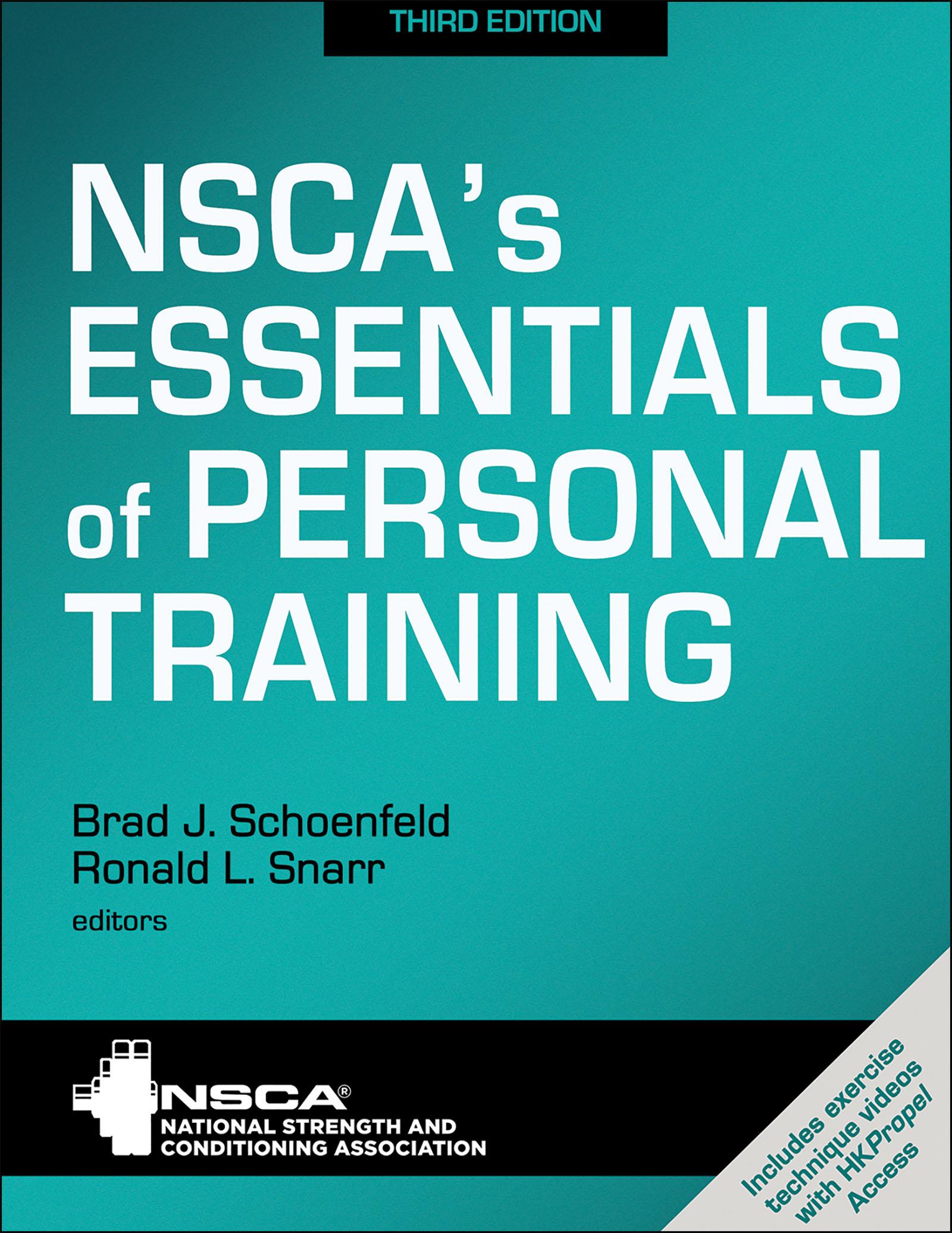 Cover: 9781492596721 | NSCA's Essentials of Personal Training | Brad J. Schoenfeld (u. a.)