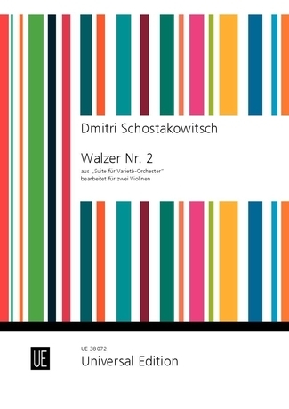 Cover: 9783702476571 | Walzer Nr. 2 aus "Suite für Varieté-Orchester" | David Brooker | 2021