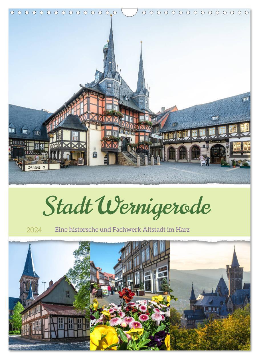 Cover: 9783675423589 | Stadt Wernigerode (Wandkalender 2024 DIN A3 hoch), CALVENDO...