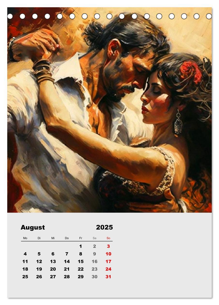 Bild: 9783435873289 | Tango Argentino. Grazie, Stolz und Leidenschaft (Tischkalender 2025...