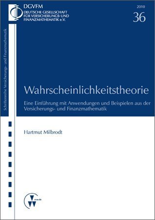 Cover: 9783899523188 | Wahrscheinlichkeitstheorie | Hartmut Milbrodt | Taschenbuch | 2017