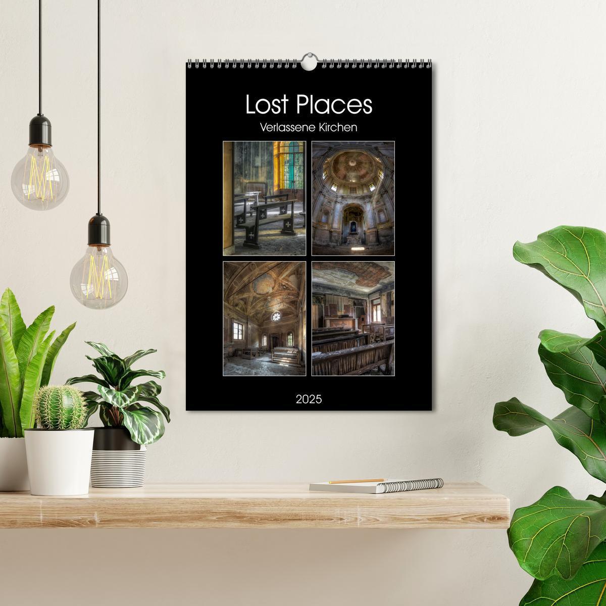 Bild: 9783435987184 | Lost Places - Verlassene Kirchen (Wandkalender 2025 DIN A3 hoch),...