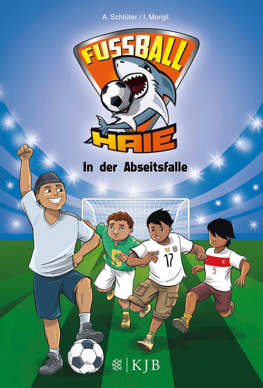 Cover: 9783737340830 | Fußball-Haie 09: In der Abseitsfalle | Andreas Schlüter (u. a.) | Buch