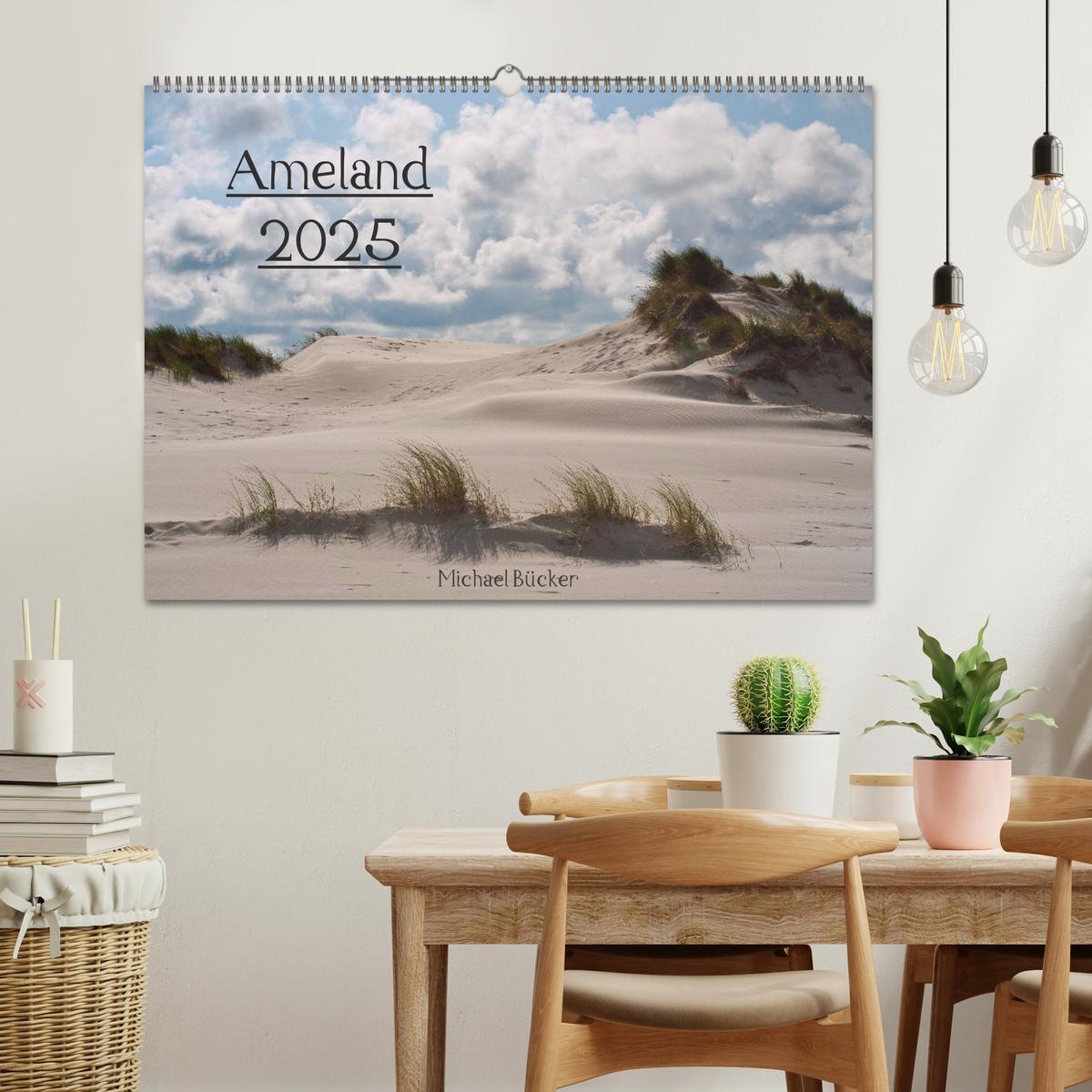 Bild: 9783435816286 | Ameland (Wandkalender 2025 DIN A2 quer), CALVENDO Monatskalender