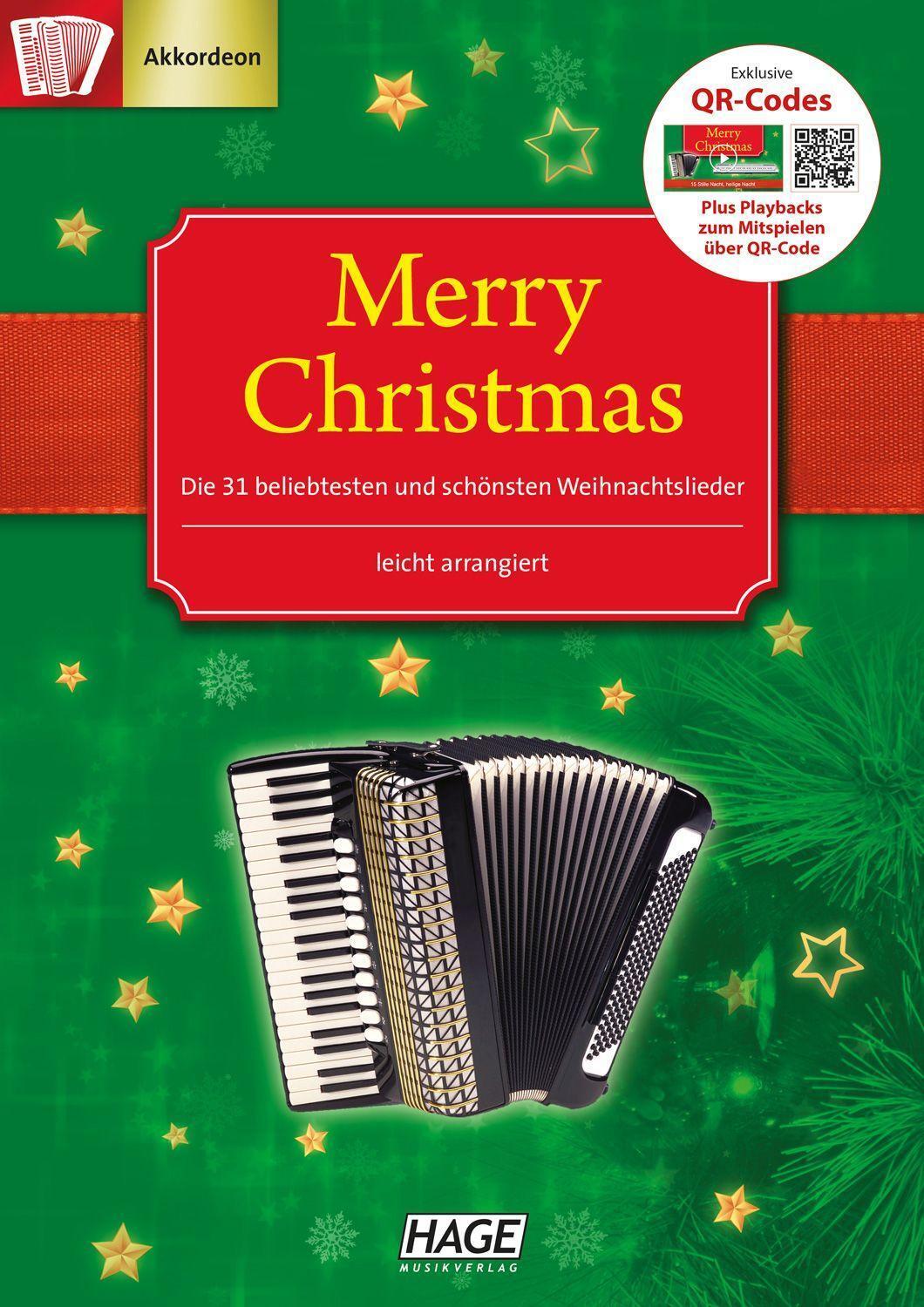 Cover: 9783866265189 | Merry Christmas für Akkordeon | Hage Musikverlag | Taschenbuch | 48 S.