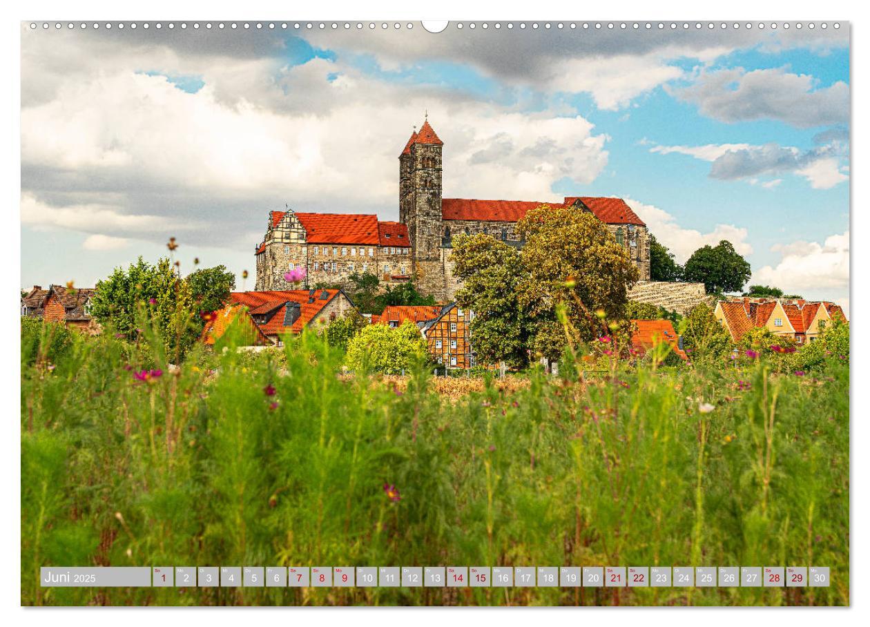 Bild: 9783435205622 | Quedlinburg - 1000 Jahre Geschichte im Harz (Wandkalender 2025 DIN...