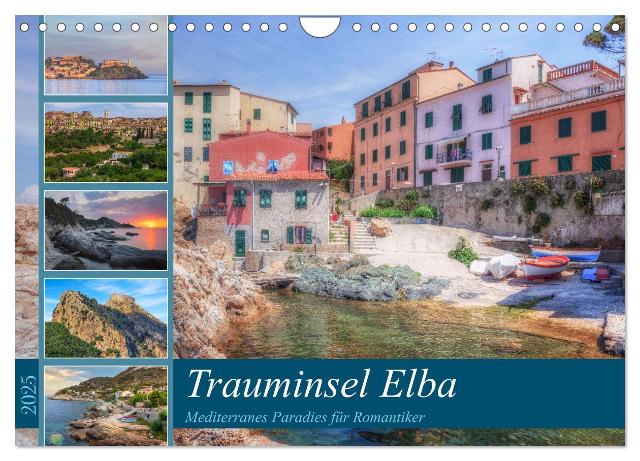 Cover: 9783383958007 | Trauminsel Elba: Mediterranes Paradies für Romantiker (Wandkalender...