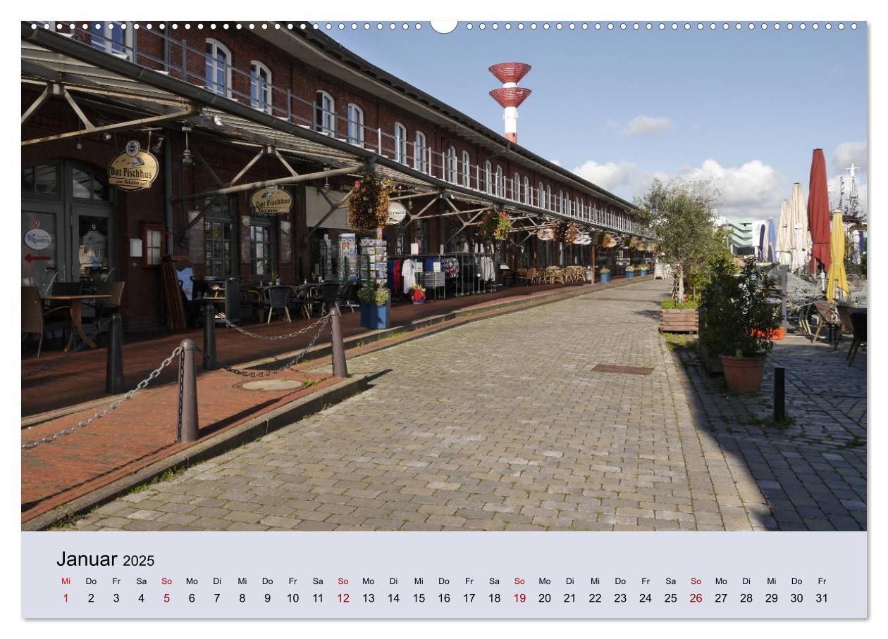 Bild: 9783435355686 | Bremerhaven. Die Seestadt an der Nordseeküste (Wandkalender 2025...