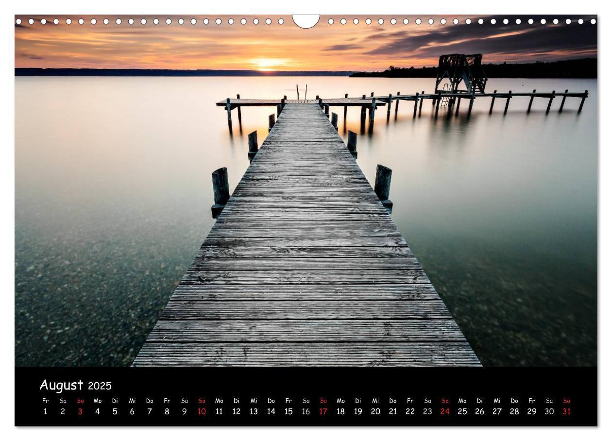 Bild: 9783435578313 | silent minutes - Lichtstimmungen im 5-Seen-Land (Wandkalender 2025...