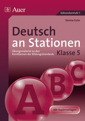 Cover: 9783403049258 | Deutsch an Stationen, Klasse 5 | Verena Euler | Broschüre | 2008
