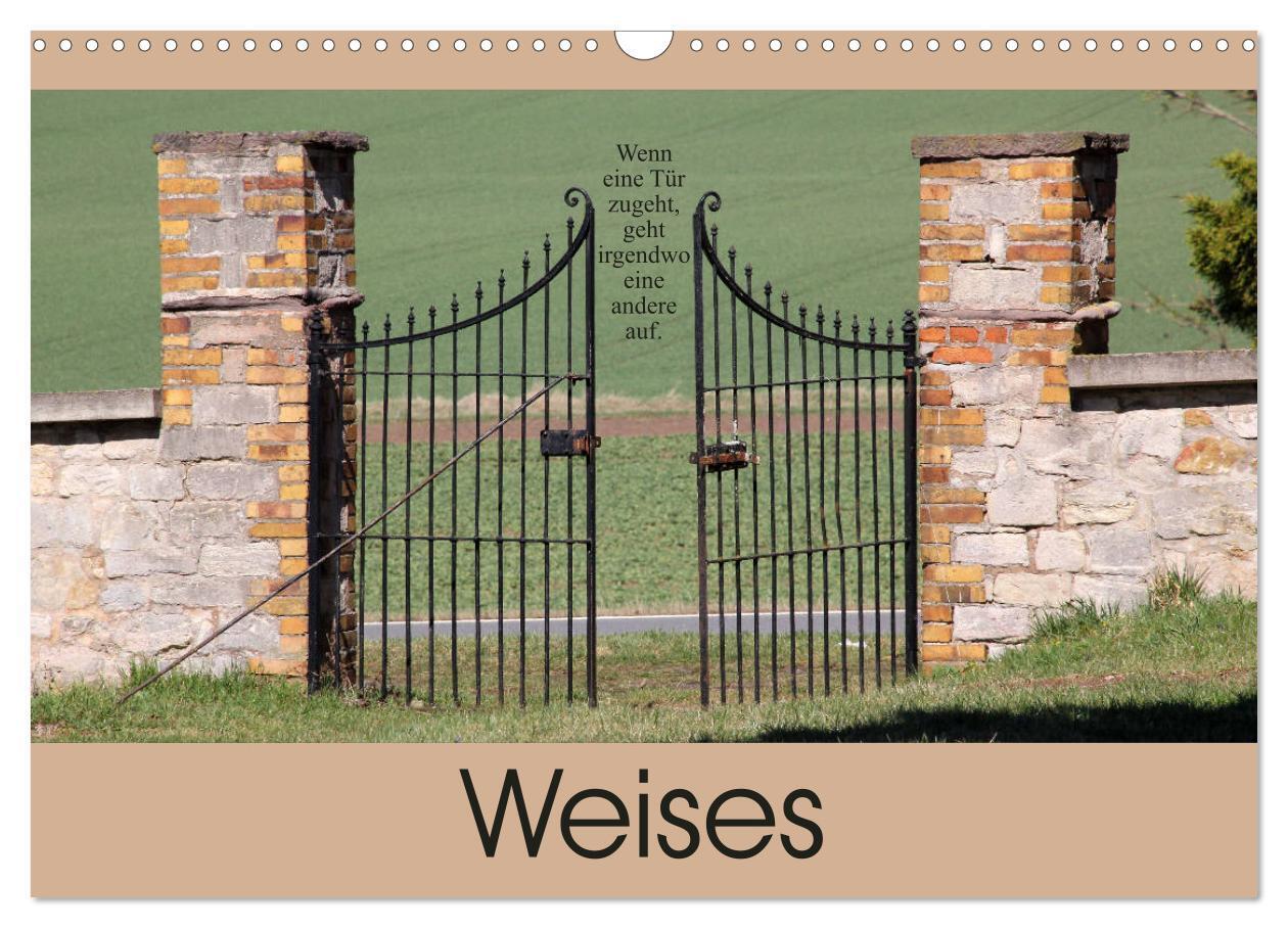 Cover: 9783435840441 | Weises (Wandkalender 2025 DIN A3 quer), CALVENDO Monatskalender | 2025