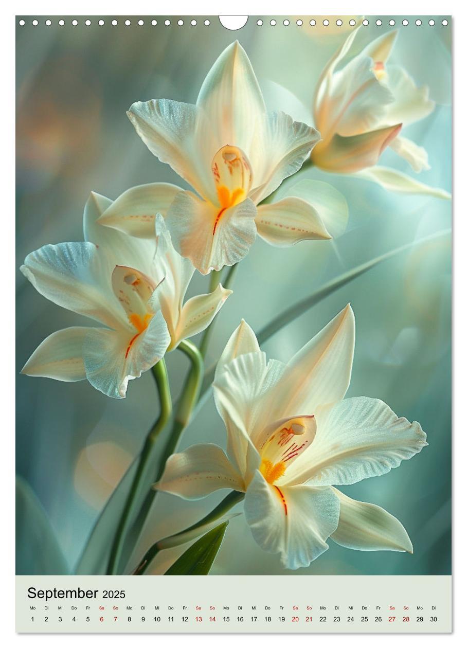 Bild: 9783383801334 | Orchideen Poesie (Wandkalender 2025 DIN A3 hoch), CALVENDO...