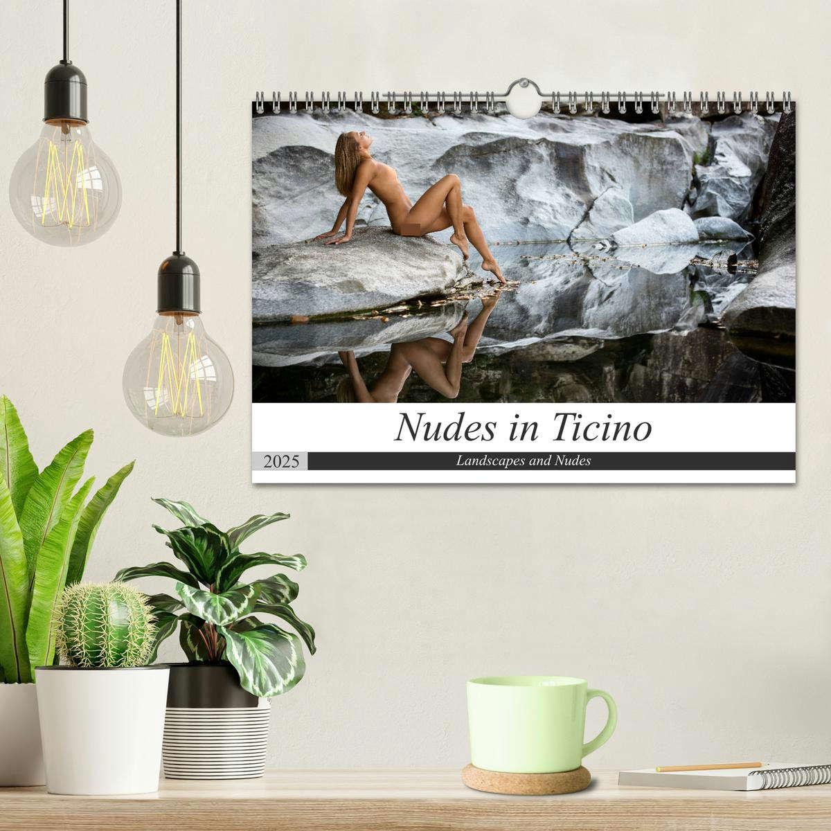 Bild: 9781325942916 | Nudes in Ticino (Wall Calendar 2025 DIN A4 landscape), CALVENDO 12...