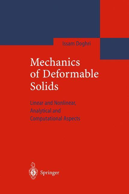 Cover: 9783642086298 | Mechanics of Deformable Solids | Issam Doghri | Taschenbuch | Englisch