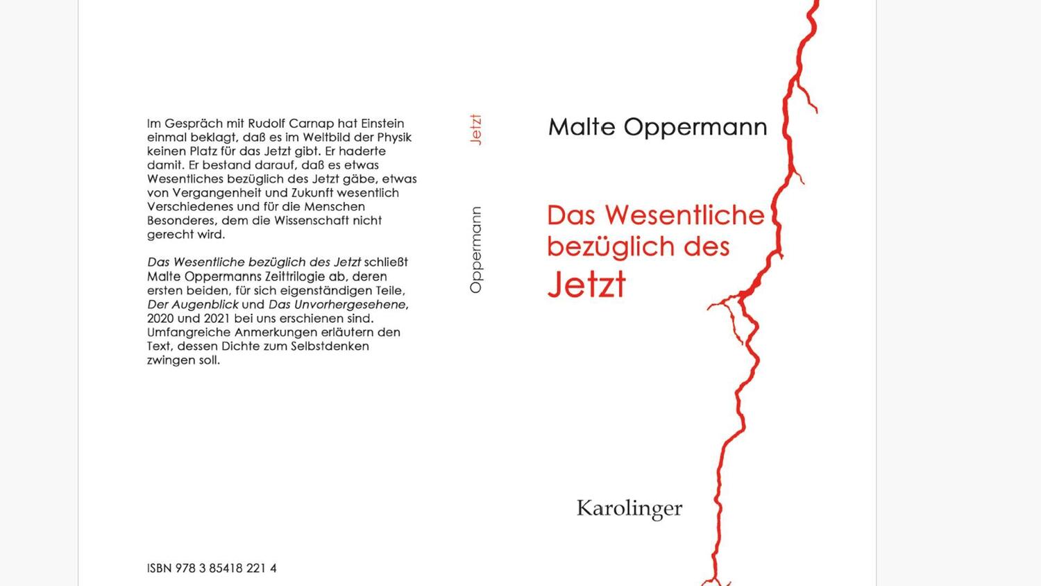 Cover: 9783854182214 | Das Wesentliche bezüglich des Jetzt | Malte Oppermann | Buch | Deutsch