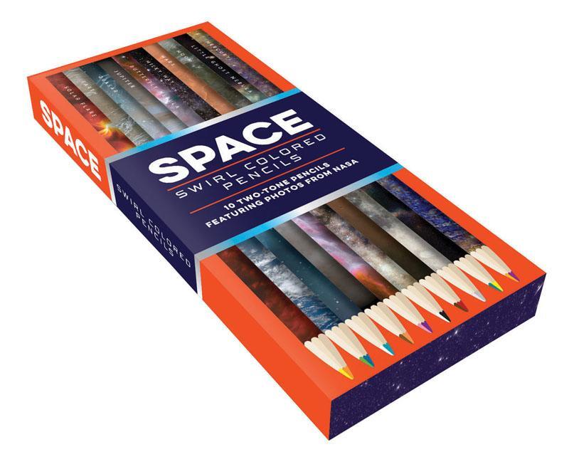 Cover: 9781452160986 | SPACE SWIRL COLORED PENCILS | Chronicle Books | Buch | Gebunden | 2017