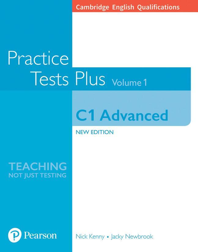 Cover: 9781292208718 | Cambridge English Qualifications: C1 Advanced Practice Tests Plus...