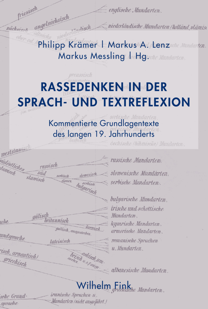 Cover: 9783770558766 | Rassedenken in der Sprach- und Textreflexion | Markus Messling (u. a.)