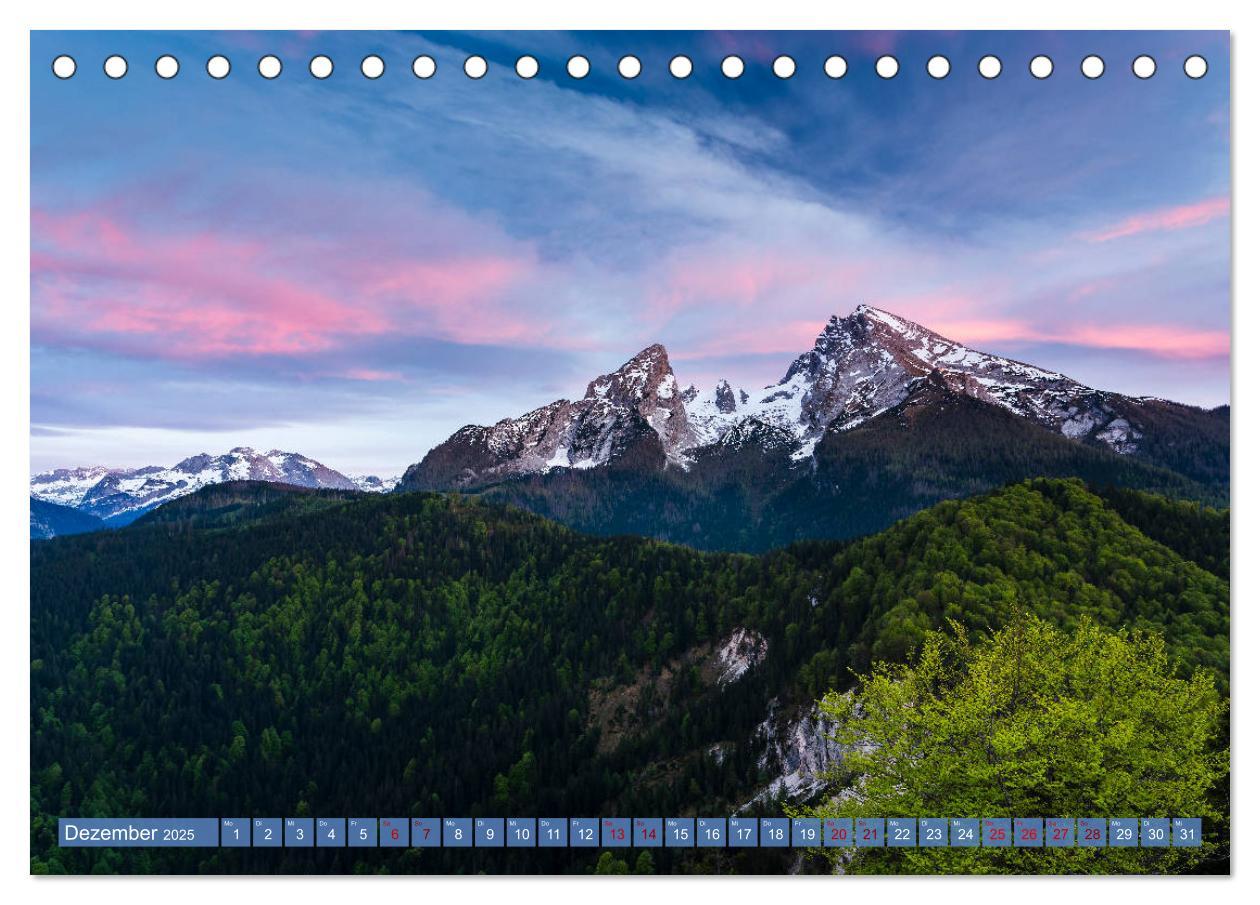 Bild: 9783435451272 | Unterwegs im Berchtesgadener Land 2025 (Tischkalender 2025 DIN A5...