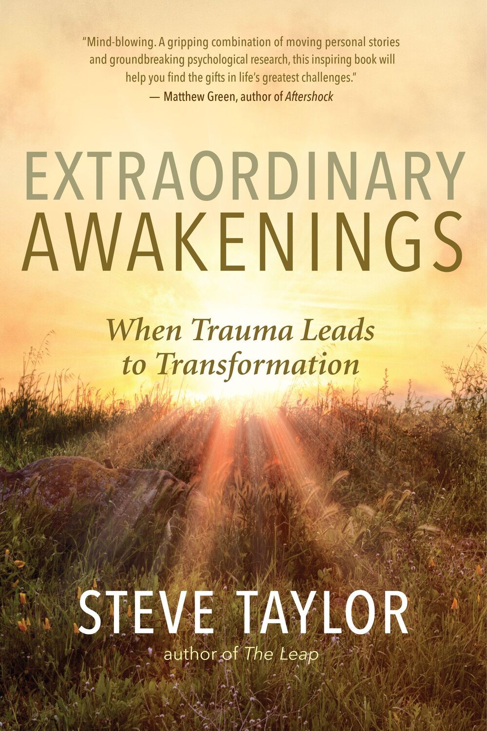 Cover: 9781608687671 | Extraordinary Awakenings: When Trauma Leads to Transformation | Taylor