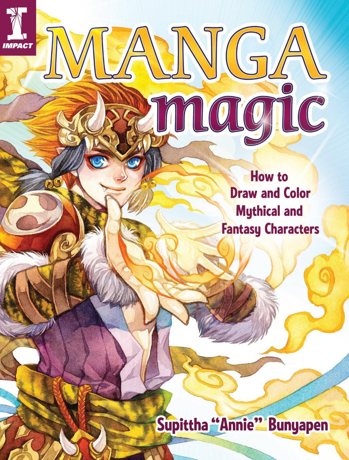 Cover: 9781440339707 | Manga Magic | How to Draw and Color Mythical and Fantasy Characters