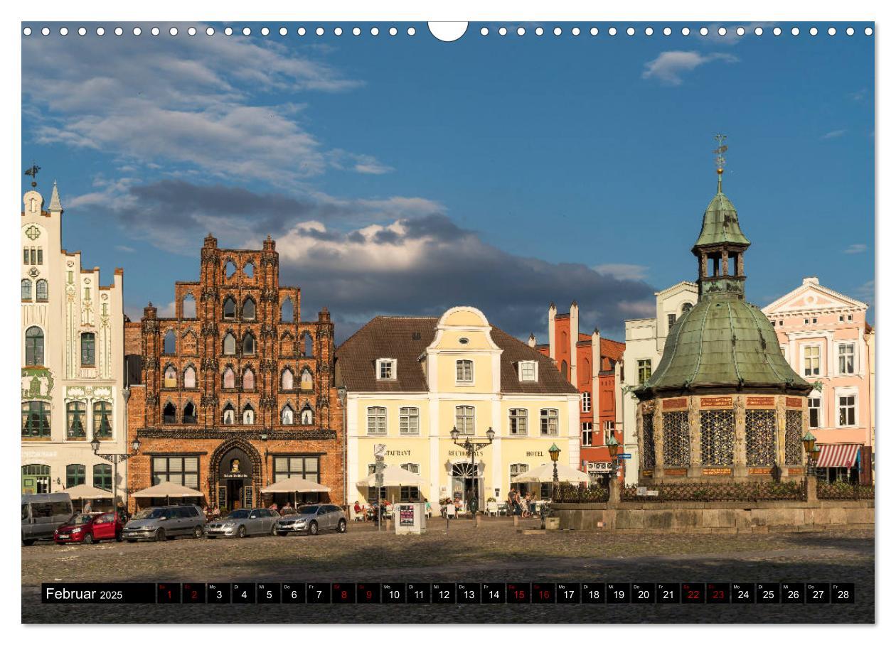 Bild: 9783435410750 | Hansestadt Wismar (Wandkalender 2025 DIN A3 quer), CALVENDO...