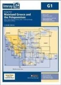 Cover: 9781846238772 | Imray Chart G1 | Mainland Greece and the Peloponnisos | Imray | 2017