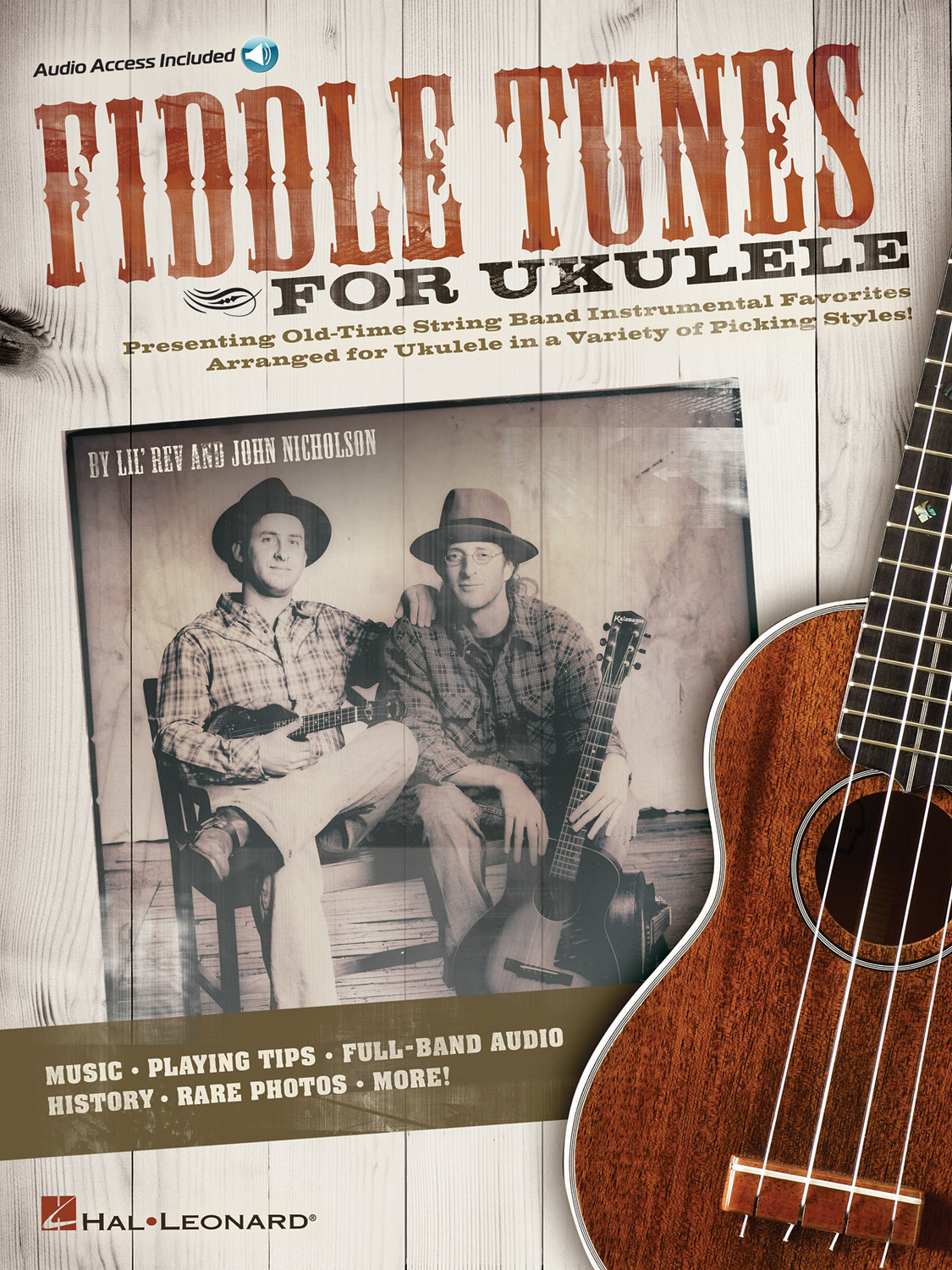 Cover: 884088659431 | Fiddle Tunes for Ukulele | Ukulele | Buch + Online-Audio | 2015