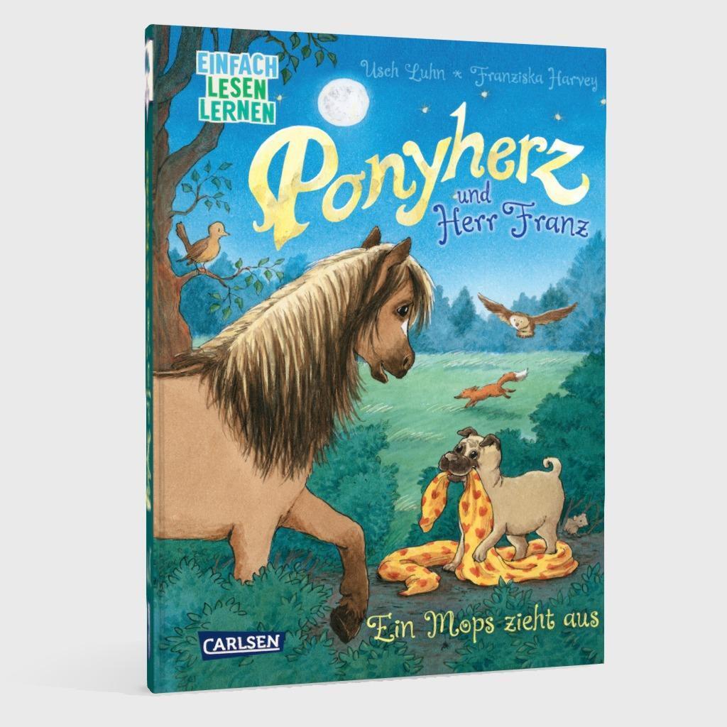 Bild: 9783551690845 | Ponyherz und Herr Franz: Ein Mops zieht aus | Usch Luhn | Buch | 64 S.