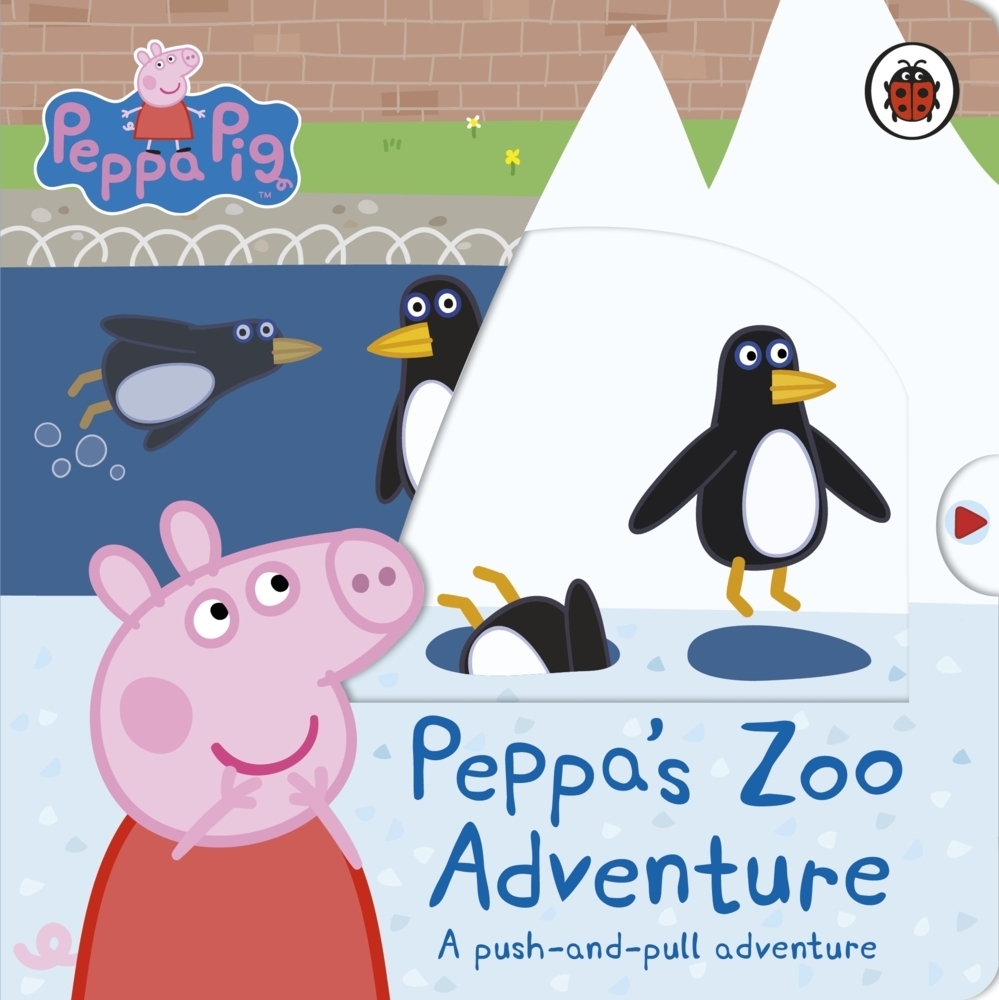 Cover: 9780241476628 | Peppa Pig: Peppa's Zoo Adventure | A push-and-pull adventure | Pig