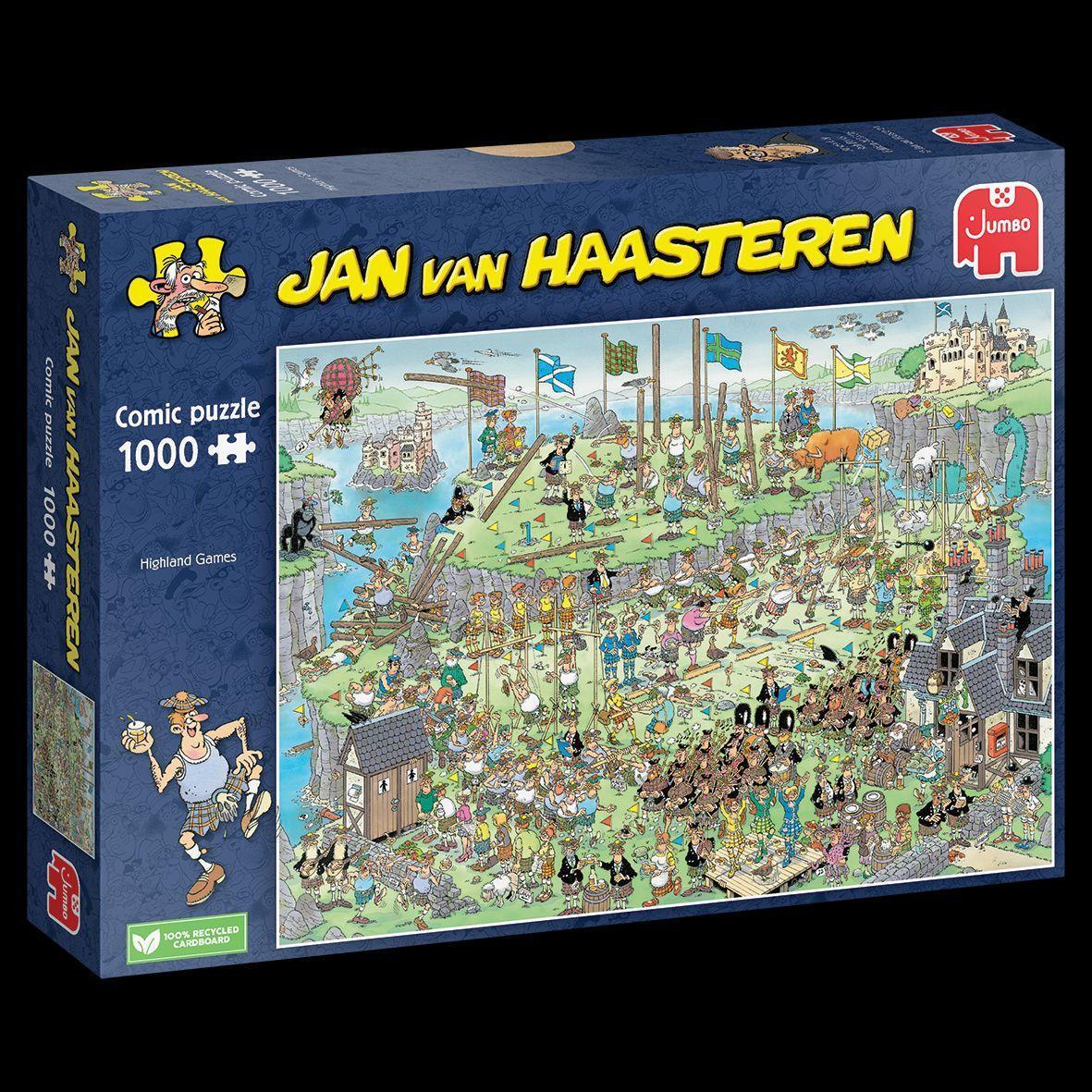 Bild: 8710126200698 | Jan van Haasteren - Highland-Games - 1000 Teile | Spiel | Deutsch