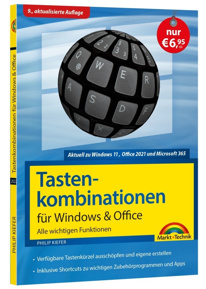 Cover: 9783959825221 | Tastenkombinationen für Windows 11, 10, 8.1, 7 &amp; Office 2021 - 2013...