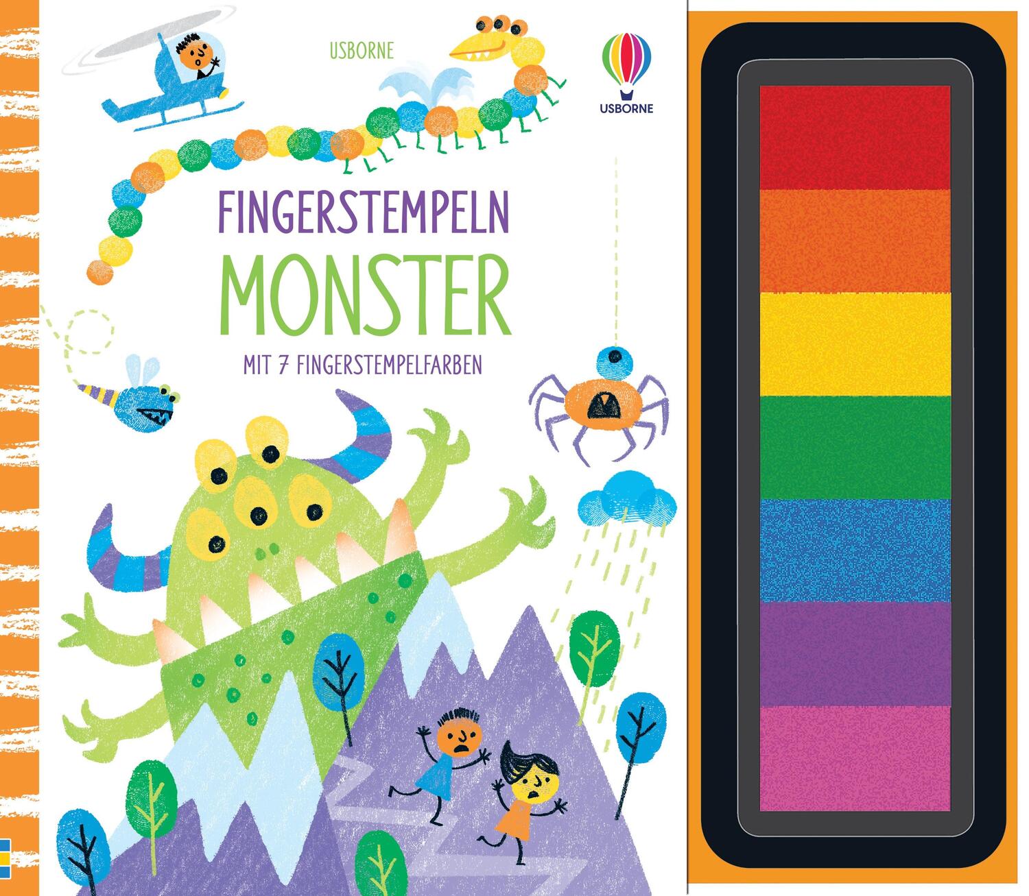 Cover: 9781035700516 | Fingerstempeln: Monster | Fiona Watt | Buch | Fingerstempeln-Reihe