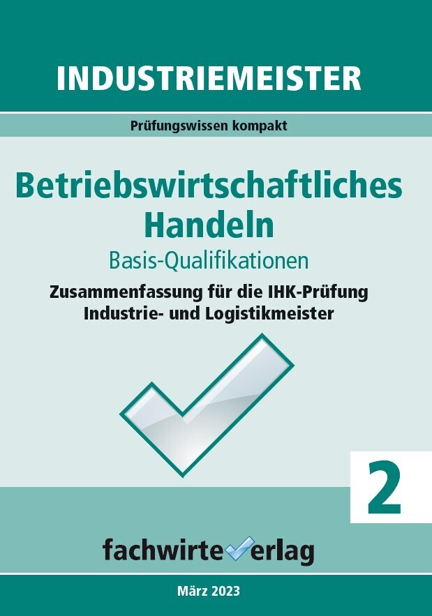 Cover: 9783958876200 | Industriemeister: Betriebswirtschaftliches Handeln | Reinhard Fresow