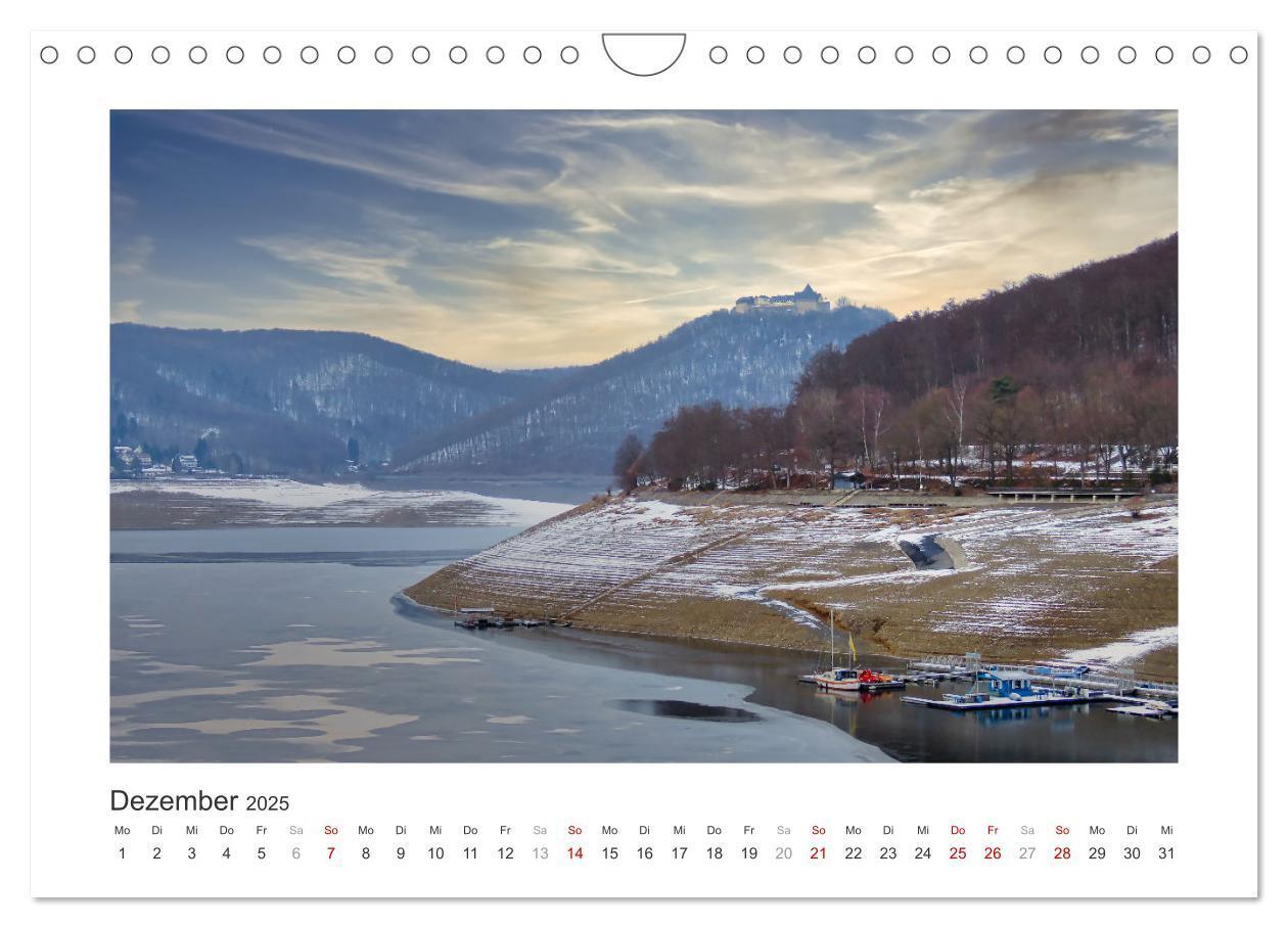 Bild: 9783435000029 | Der Edersee, Nordhessens Atlantis (Wandkalender 2025 DIN A4 quer),...