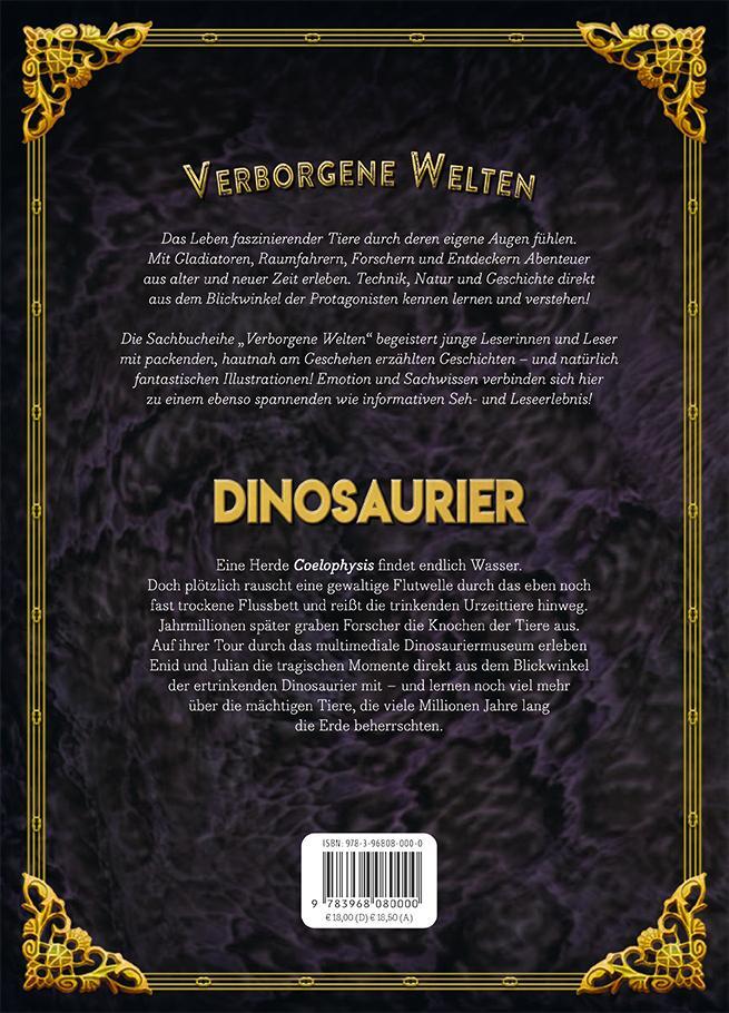 Rückseite: 9783968080000 | Verborgene Welt der Dinosaurier | Karolin Küntzel | Buch | 96 S.