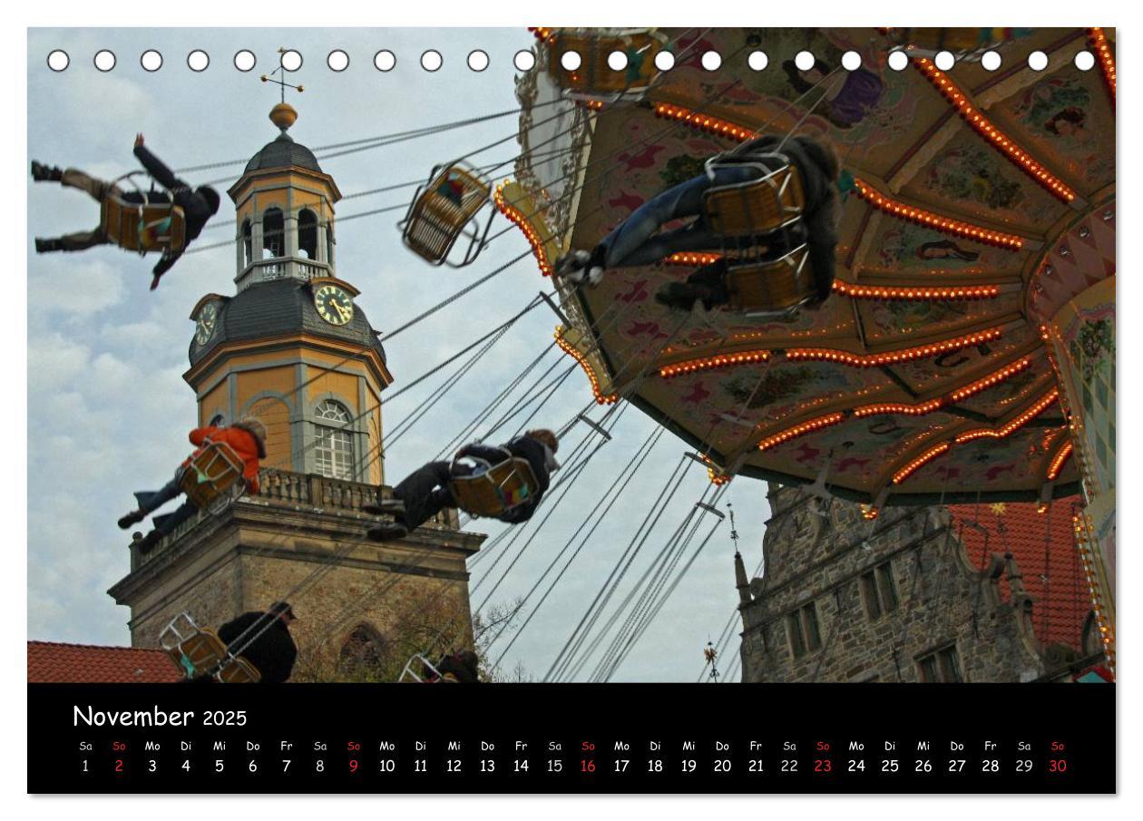 Bild: 9783435834662 | Rinteln (Tischkalender 2025 DIN A5 quer), CALVENDO Monatskalender