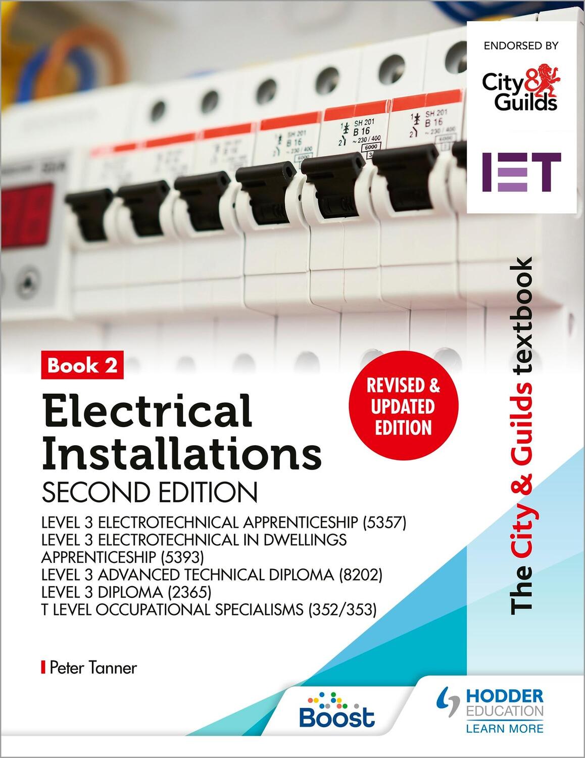 Cover: 9781398361607 | The City &amp; Guilds Textbook: Book 2 Electrical Installations, Second...