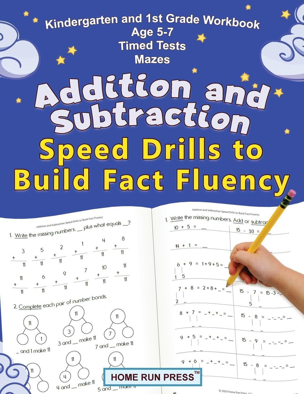Cover: 9781952368110 | Addition and Subtraction Speed Drills to Build Fact Fluency | Press