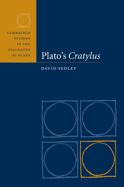 Cover: 9780521034029 | Plato's Cratylus | David Sedley | Taschenbuch | Englisch | 2007